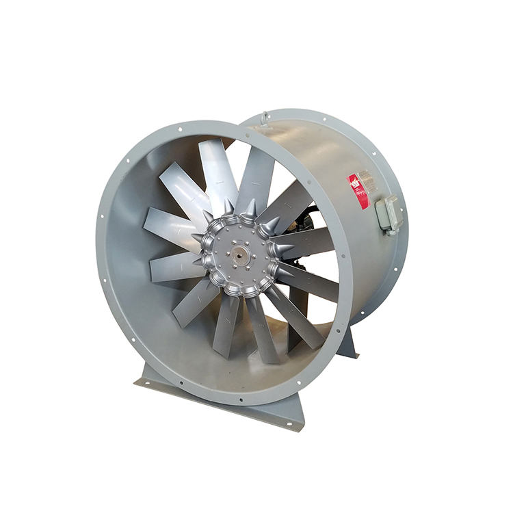 RPZ axial fire exhaust fan